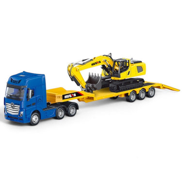 Cama Baja Con Excavadora Huina Escala 1:50 - KATZER